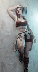 harley quinn from batman (series) by loligagger