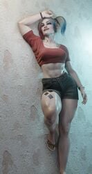 harley quinn from batman (series) by loligagger