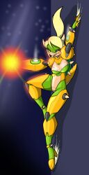 alternate_species chaoscroc drone female heeled_feet koopa mario_(series) metallic_body metroid samus_aran