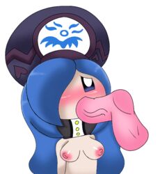 artist_request blush blush disembodied_penis fellatio francisca_(kirby) kirby kirby_(series) kirby_star_allies penis