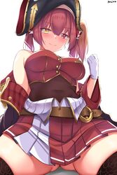 houshou marine from hololive by makudesu