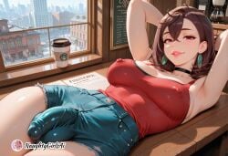 ayase momo from dandadan by naughtygirlsai