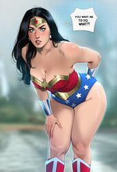 diana of themyscira from dc by phophopho