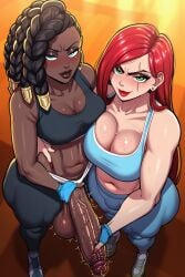 katarina du couteau from league of legends by charming bully(artist)