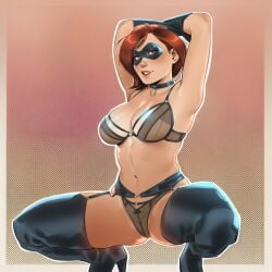 elastigirl from disney by phophopho