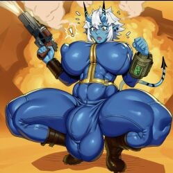 soukaku (zenless zone zero) from fallout by onilapper