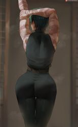 zenin maki from jujutsu kaisen by oroborusart