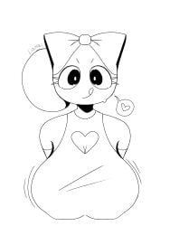 2026 am_too_lazy_to_tag arms_behind_breasts artist_watermark big_bow big_breasts blushcrunch_studio boob_window bow bow_on_head breasts dandy's_world dandys_world heart_shaped_boob_window idk_what_to_tag_it liamai looking_at_viewer poppy_(dandy's_world) roblox self_upload smiling tagme toon_(dandy's_world) tounge_out watermark wobble wobbling_breasts