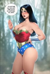 diana of themyscira from dc by phophopho