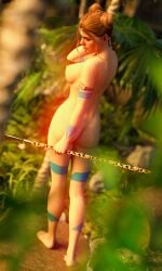 1girls 3d 3d_(artwork) 3d_model absolutely_nothing_on aloy alternate_body_type alternate_hairstyle athletic athletic_female big_breasts body_painting bubble_ass bubble_butt cave_girl cavegirl cavewoman completely_naked completely_naked_female completely_nude completely_nude_female exhibitionism exhibitionist guerilla_games horizon_forbidden_west horizon_zero_dawn jungle jungle_girl naked naked_female nude nude_female round_breasts sony_interactive_entertainment spear standing steffih_daz tarzan tribal_markings tribal_tattoo