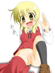 hidamari_sketch hyper_eyes miyako tagme white_background