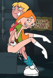 candace_flynn cum cum_in_pussy cum_inside disney disney_channel female human jeremy_johnson male penis phineas_and_ferb rage_grenade socks straight tagme testicles white_socks