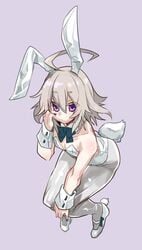 1boy bunnysuit fake_animal_ears fate_(series) femboy haoro male male_only sieg_(fate/apocrypha) solo