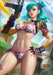 bulma from dragon ball by neoartcore