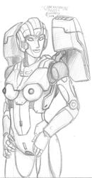 1girls alien alien_girl arcee boobs breasts female female_only korblborp medium_breasts nipples pussy robot robot_girl robot_humanoid solo solo_female tits transformers transformers_g1 uncolored vagina