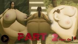 3d animated big_belly fat lara_croft lara_croft_(survivor) mp4 obese overweight overweight_female owrehl sound tagme tomb_raider video weight_gain