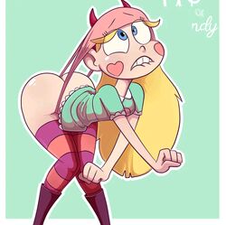 star_butterfly star_vs_the_forces_of_evil tagme wedgie wofwendy