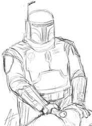 2021 ambiguous_gender aprilfrederih_(artist) armor ass ass_grab boba_fett cum cum_on_ass cum_on_body gloves helmet male male/ambiguous male_focus mandalorian mandalorian_armor mandalorian_helmet penis penis_grab penis_on_ass penis_out sketch star_wars white_background