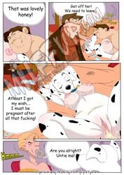 101_dalmatians comic disney english english_text horace_badun jasper_badun milffur.com perdita roger_radcliffe speech_bubble text