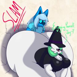 big_ass big_breasts death_by_snoo_snoo female gardevoir huge_ass hyper_ass jaycario_(artist) lucario pokemon pokemon_(species) tagme vanessa_(zer0264)