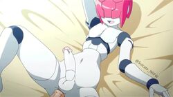 anal anal_penetration anal_sex animated artist_name femboy interspecies male male_only mp4 no_sound pink_hair robot_neoanthropinae_polynian sex shamrock_(polynian) sulcate tagme video yaoi