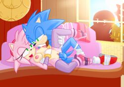 amy_rose amy_rose_(boom) furry pink_fur pink_hair small_breasts sonic_(series) sonic_boom