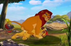 anal_sex cub father_and_son feral_on_feral furry gay kion kion_(the_lion_guard) lion simba simba_(the_lion_king) the_lion_guard the_lion_king yaoi