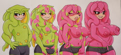 alternate_color alternate_skin_color ass_expansion bimbo bimbofication breast_expansion female gender_transformation hair_color_change huge_ass huge_breasts idw_comics idw_publishing jumneyarts masturbation mimic_the_octopus mobian_(species) mtf_transformation navel nipples rule_63 sega skin_color_change sonic_(series) sonic_the_hedgehog_(comics) sonic_the_hedgehog_(idw) sonic_the_hedgehog_(series) species_transformation thick_thighs transformation transformation_sequence wide_hips