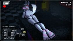 3d_(artwork) 4_toes absurd_res alternate_form animatronic anthro anus ass barefoot big_ass big_breasts big_butt breasts camera canid canine claws digital_media_(artwork) falko3458 feet female five_nights_at_freddy's five_nights_at_freddy's_2 fox fur hair hi_res lips long_legs long_torso looking_at_viewer machine mammal mangle_(disembowell) mangle_(fnaf) nude pawpads pink_anus pink_breasts pink_pawpads robot seductive side_boob small_head small_waist soles solo source_filmmaker toe_claws toes video_games white_body white_hair white_tail yellow_eyes