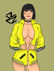 artist_name black_eyes black_hair free_fire garena kelly_(free_fire) short_hair simple_background zzerotic