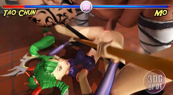 1boy 1boy1girl 1girls 3d 3dgspot areola areolae asian asian_male bald big_breasts breasts busty cleavage competition competition_between_partners curvy eyebrows eyelashes eyes fight fighting gameplay_mechanics green_hair hair health_bar hips hourglass_figure human humanoid large_breasts legs light-skinned_female light_skin lips male male/female mo_(3dgspot) mostly_nude no_panties original_character partially_clothed pussy sex sex_fight stamina_bar tao_chun tattoo tattoos thick thick_legs thick_thighs thighs vagina voluptuous wide_hips