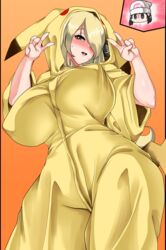 cynthia (pokemon) from creatures inc. by wirberlwind