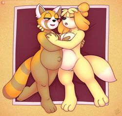 animal crossing girl from aggressive retsuko by drxii