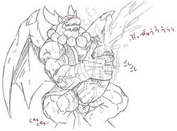 breath_of_fire breath_of_fire_iii cum garr_(breath_of_fire) male_only masturbation tagme