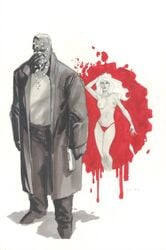 dark_horse female goldie_(sin_city) male marv phil_noto sin_city