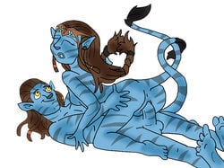 1boy 1boy1girl 1girls alien alien_girl alien_only avatar jake_sully na'vi neytiri