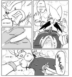 anthro bat female hedgehog interspecies kyoshinhei male rouge_the_bat sex shadow_the_hedgehog sonic_(series) straight tagme