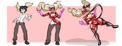 ann_takamaki ass_expansion bimbo bimbofication breast_expansion dollification eye_color_change female gender_transformation hair_color_change hair_growth huge_ass huge_breasts identity_death lip_expansion mind_control mtf_transformation persona persona_5 sex_doll sex_doll_transformation slemka thick_lips thick_thighs thigh_expansion transformation transformation_sequence wide_hips