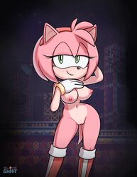 amy_rose anthro gloveghost pink_fur pink_hair solo sonic_(series) studiopolis