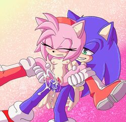 amy_rose angelofhapiness furry pink_fur pink_hair small_breasts sonic_(series) sonic_the_hedgehog