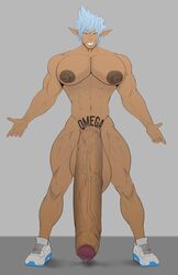 abs biceps bodybuilder hyper hyper_balls hyper_genitalia hyper_muscles hyper_penis hyper_testicles male male_focus male_only muscle muscles muscular muscular_arms muscular_ass muscular_back muscular_legs muscular_male muscular_thighs nipples pecs veins veiny_penis vikifox_(artist)