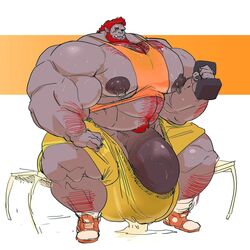 abs balls biceps bodybuilder hyper hyper_balls hyper_genitalia hyper_muscles hyper_penis hyper_testicles male male_focus male_only muscles muscular muscular_arms muscular_ass muscular_back muscular_legs muscular_male muscular_thighs nipples pecs penis testicles veins veiny_penis whatinsomnia