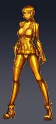 1girls cleavage clothed female female_only fully_clothed gold_(metal) gold_statue golden metal metal_body metal_gear_solid metal_gear_solid_v metal_transformation metallic metallic_body nathdeviant456 petrification quiet_(metal_gear) solo statue statue_transformation statuefication statuefied thong transformation