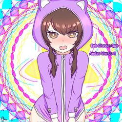 ass big_ass breasts brown_eyes brown_hair embarrassed indie_virtual_youtuber latam_virtual_youtuber looking_at_viewer looking_back nimu sweater twitch virtual_youtuber youtube youtuber_girl zipper