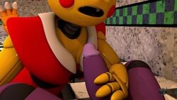 1boy 1girls 3d animated animatronic bonnie_(fnaf) christmas female five_nights_at_freddy's five_nights_at_freddy's_2 large_penis male mp4 nightbotgrey no_sound robot_girl straight tagme toy_chica_(fnaf) video video_games