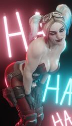 harley quinn from batman (series) by loligagger