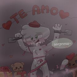 acenix bondage cat feline furry gay los_compas male male_only mcyt tagme yaoi youtube youtube_hispanic youtuber