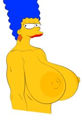 marge simpson from the simpsons by androidspaints
