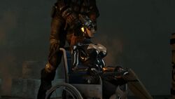 3d animated barbara_gordon batgirl batgirl_(arkham_knight) batman:_arkham_knight batman_(series) big_breasts brain_fuck breasts cripple dc dc_comics gore guro gurochanop huge_breasts large_breasts no_sound rape scarecrow scarecrow_(dc) skull_fucking tagme video wheelchair