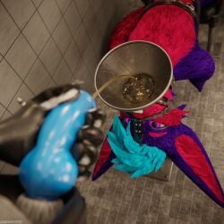 1:1 3d_(artwork) 4k absurd_res animal_genitalia animal_penis anthro anthro_on_anthro arms_tied balls bathroom biped black_body black_boots black_clothing black_footwear black_fur black_shoes blender_(artwork) blender_cycles blue_body blue_fur blue_penis bodily_fluids bondage bondage boots bottomwear bound canid canine canine_genitalia canine_penis canis claws clothed clothing collar cuffs_(clothing) cum cum_drip cum_dripping_from_penis cum_on_penis depth_of_field digital_media_(artwork) dominant dragonplayer dragonplayer_(character) drinking drinking_urine dripping duo erection footwear fox funnel funnel_gag funnel_in_mouth fur gag gagged genital_fluids genitals green_penis grey_body grey_fur hair hand_on_penis hi_res hybrid inside jacket jex knot leather leather_boots leather_bottomwear leather_clothing leather_footwear leather_jacket leather_pants leather_topwear legs_tied legwear living_urinal lying male male/male mammal mccheese178 multicolored_body muscular muscular_male nude on_back open_mouth orgasm pants paws penis public_restroom purple_body purple_fur red_body red_fur reflection restraints rexouium sex shoes slim slim_anthro slim_male slim_sub smile standing submissive submissive_male tail topwear urinal urine urine_in_mouth urine_stream watersports white_body white_fur
